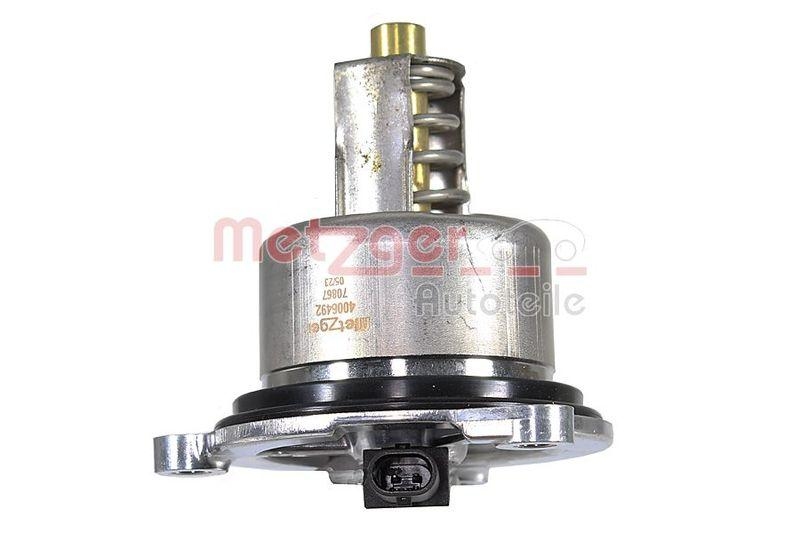 METZGER 4006492 Thermostat K&uuml;hlmittel, Mit Geh&auml;use f&uuml;r PORSCHE/&Ouml;FFNUNGSTEMP.[&deg;C]104