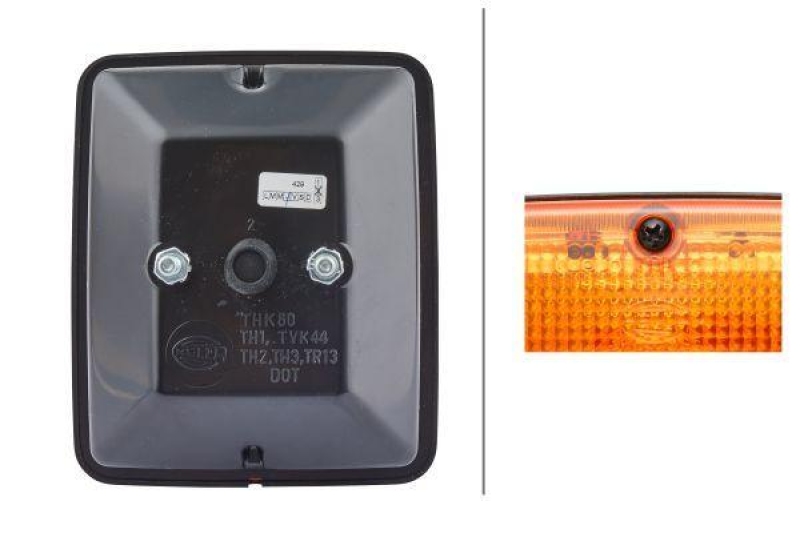 HELLA 2BA 003 236-027 Blinkleuchte Mod. LBR Halogen