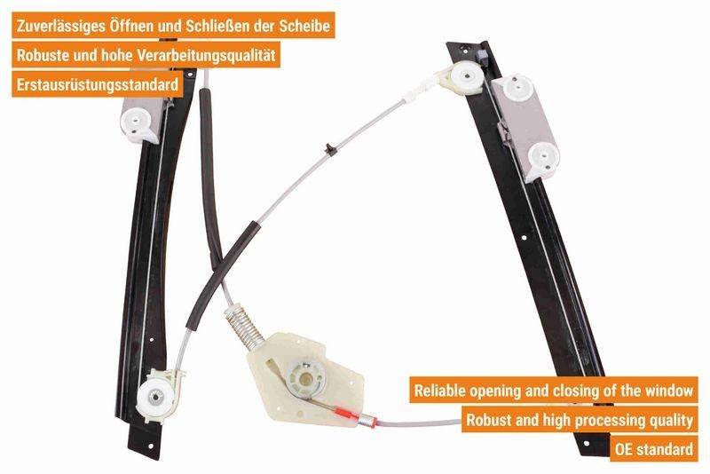 VAICO V10-8753 Fensterheber elektrisch vorne rechts für VW
