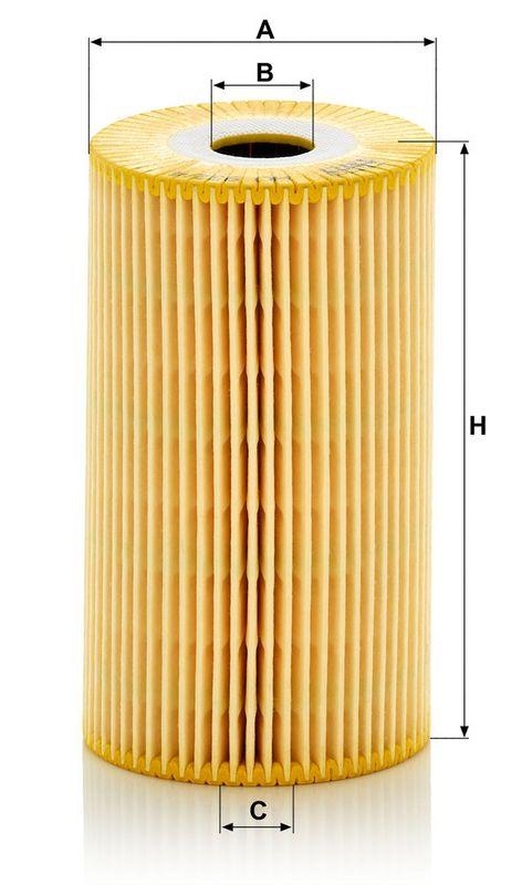 MANN-FILTER HU 932/4 x &Ouml;lfilter f&uuml;r Mercedes-Benz