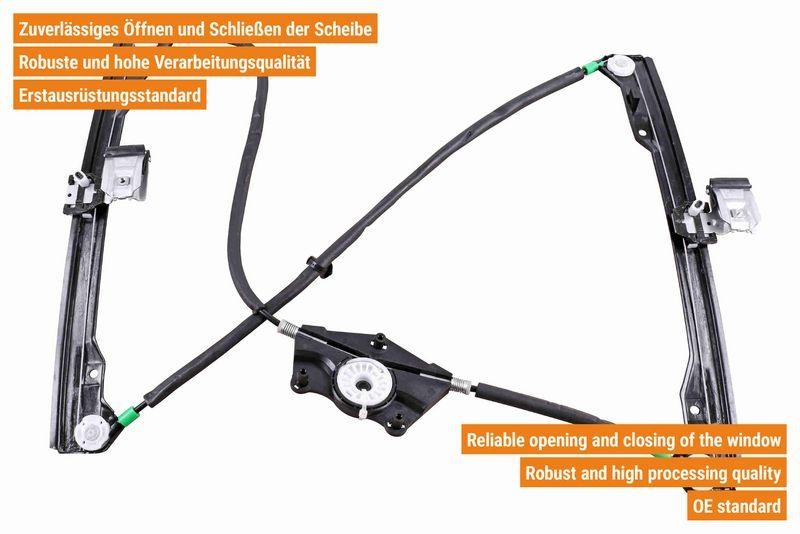 VAICO V10-8761 Fensterheber Manuell vorne rechts für VW