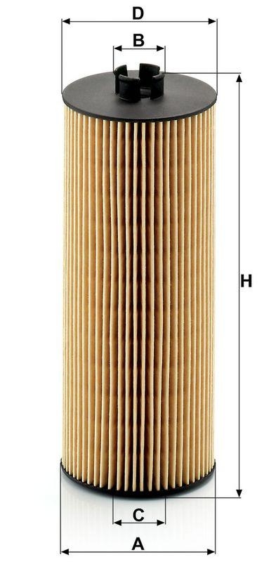 MANN-FILTER HU 945/3 x &Ouml;lfilter f&uuml;r Fendt