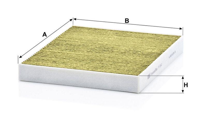MANN-FILTER FP 2842 Innenraumluftfilter f&uuml;r VW