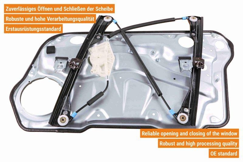 VAICO V10-8770 Fensterheber Manuell vorne links f&uuml;r VW