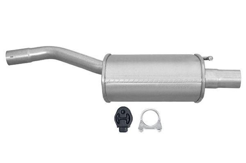 HELLA 8LD 366 030-031 Endschalldämpfer FORD