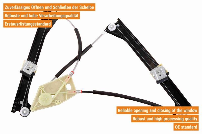 VAICO V10-8775 Fensterheber elektrisch vorne rechts f&uuml;r VW