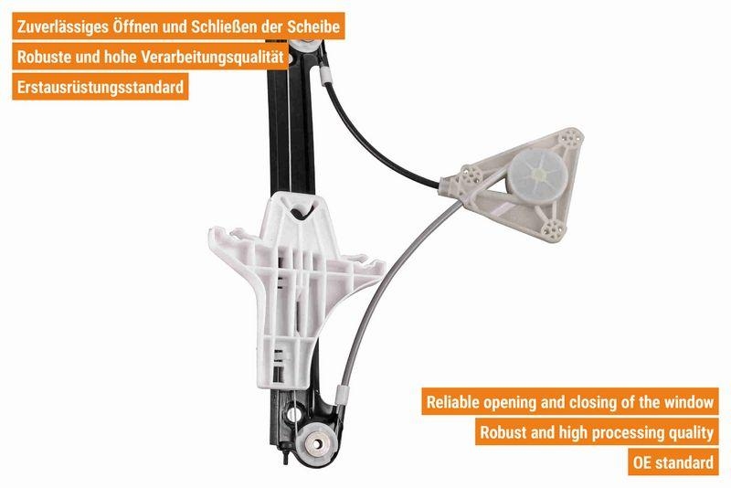 VAICO V10-8777 Fensterheber elektrisch hinten rechts für VW