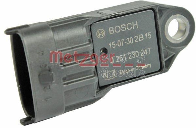 METZGER 0906186 Sensor, Saugrohrdruck f&uuml;r PORSCHE
