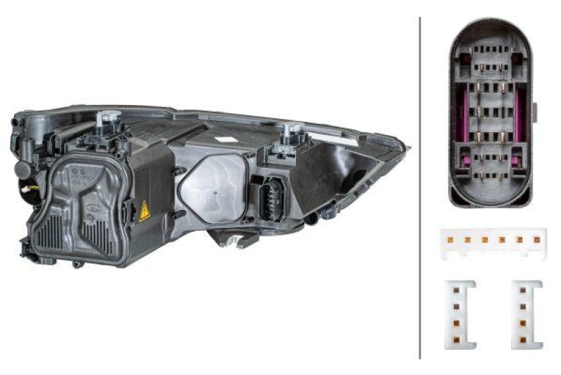 HELLA 1EL 354 837-051 Heckscheinwerfer links Hybrid AUDI