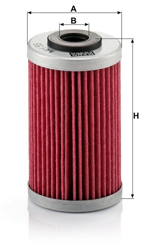 MANN-FILTER MH 55 &Ouml;lfilter f&uuml;r KTM Mot