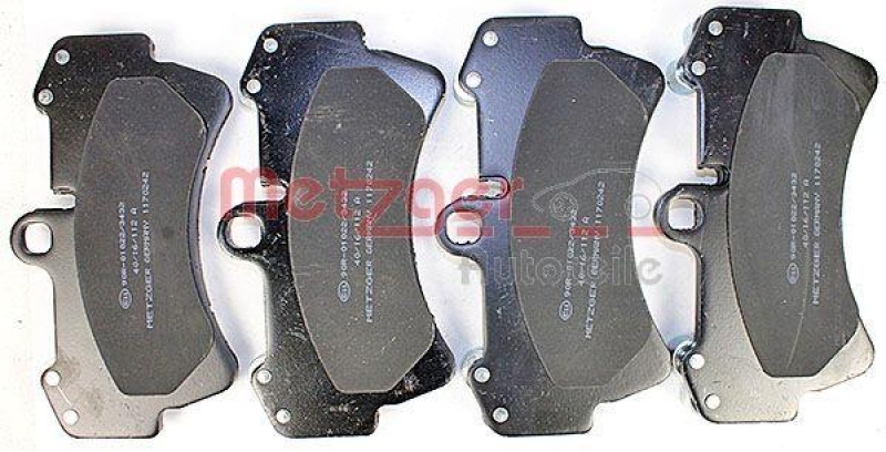 METZGER 1170242 Bremsbelagsatz, Scheibenbremse WVA 23 693