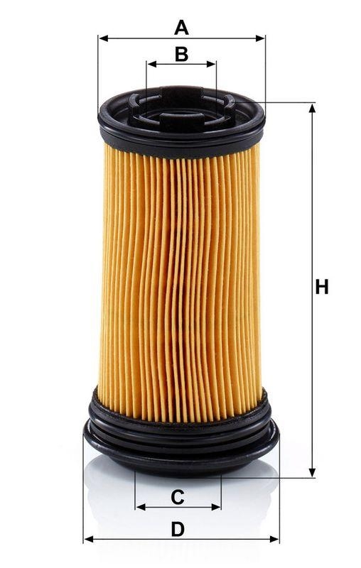 MANN-FILTER U 5001 KIT Urea Filter f&uuml;r Volvo Truck