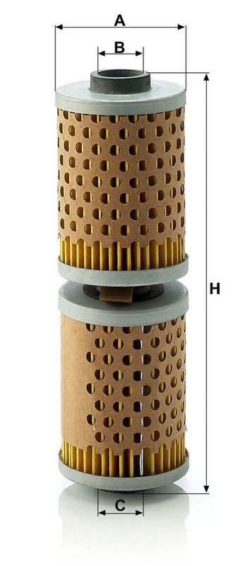 MANN-FILTER MH 57 x &Ouml;lfilter f&uuml;r BMW