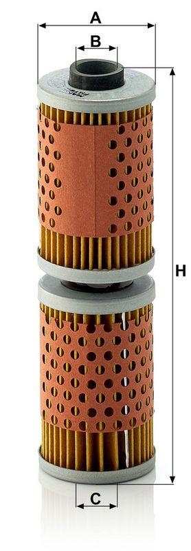 MANN-FILTER MH 58 x &Ouml;lfilter f&uuml;r BMW