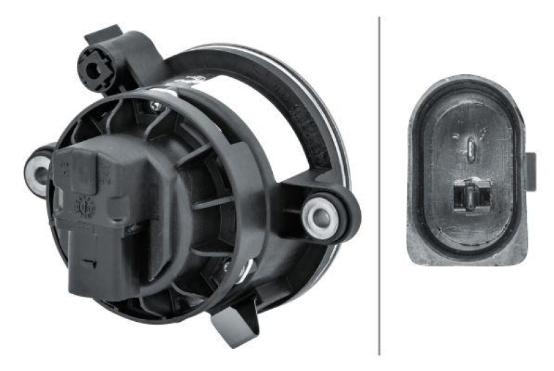 HELLA 1N0 009 617-011 Nebelscheinwerfer links/rechts Halogen SEAT