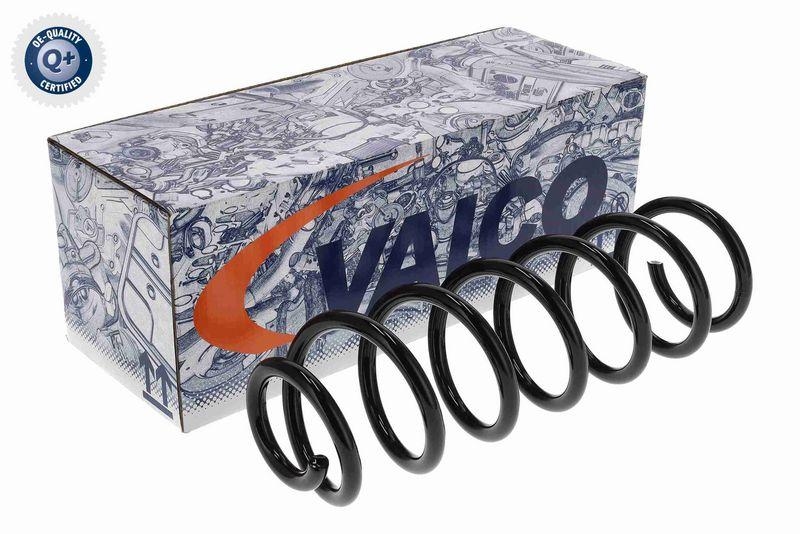 VAICO V46-1381 Fahrwerksfeder Hinterachse, Farbe: Gelb, Blau für RENAULT