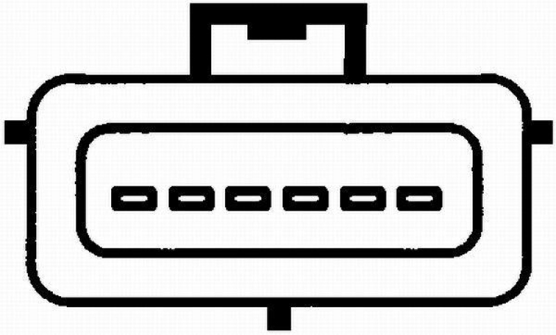 HELLA 8ET 009 142-291 Luftmassenmesser f&uuml;r FORD