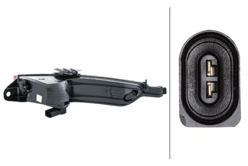 HELLA 2NE 010 344-171 Nebelschlussleuchte links Halogen VW