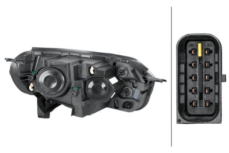 HELLA 1EL 354 851-011 Heckscheinwerfer links Halogen TOYOTA