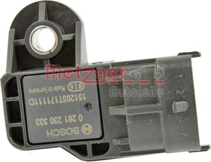 METZGER 0906219 Sensor, Saugrohrdruck f&uuml;r FORD