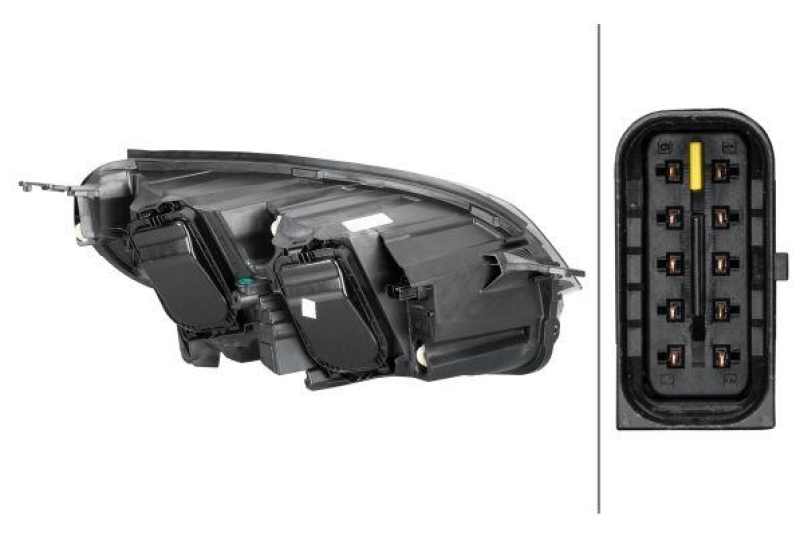 HELLA 1EL 354 853-011 Heckscheinwerfer links Halogen CITROEN