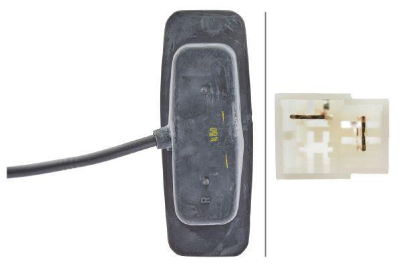 HELLA 2BM 002 847-021 Zusatz Blinkleuchte Halogen