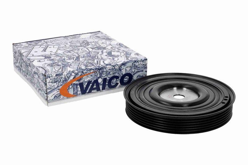 VAICO V22-0011 Riemenscheibe, Kurbelwelle Kurbelwelle Keilrippenriemen für CITROËN