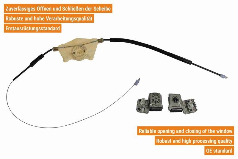 VAICO V10-2391 Fensterheber elektrisch 2-T&uuml;rig vorne links f&uuml;r VW