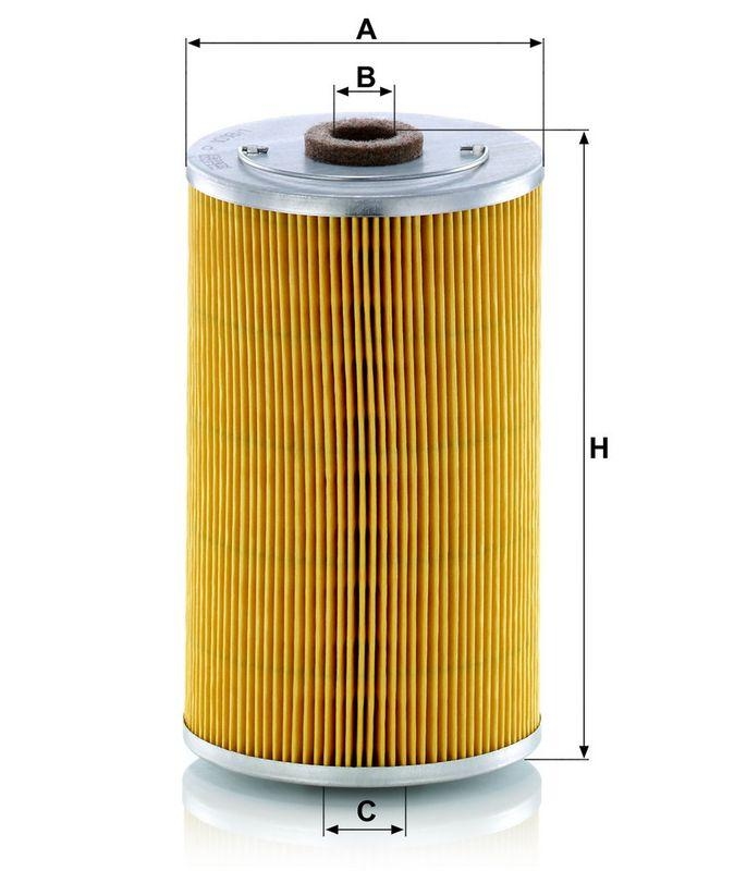 MANN-FILTER P 1018/1 Kraftstoffilter f&uuml;r Deutz/Fahr/KHD