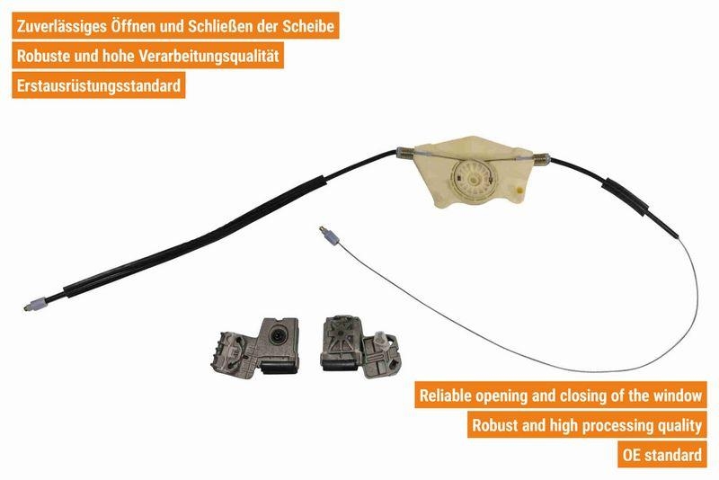 VAICO V10-2392 Fensterheber elektrisch 2-Türig vorne rechts für VW