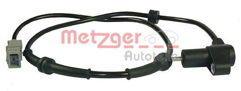 METZGER 0900110 Sensor, Raddrehzahl f&uuml;r CITROEN/PEUGEOT HA links/rechts