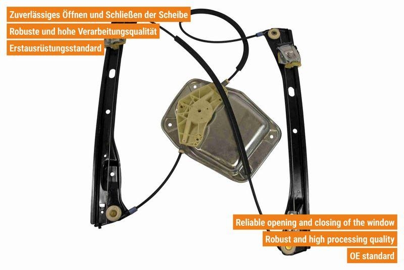 VAICO V10-2395 Fensterheber elektrisch vorne links f&uuml;r VW