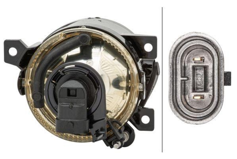 HELLA 1N0 271 295-411 Nebelscheinwerfer links Halogen VW