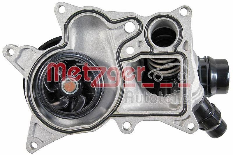 METZGER 4007045 Wasserpumpe f&uuml;r BMW MIT THERMOSTAT UND K&Uuml;HLMITTELGEH&Auml;USE