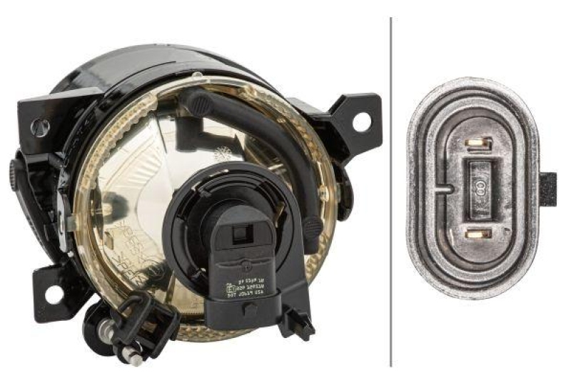 HELLA 1N0 271 295-421 Nebelscheinwerfer rechts Halogen VW