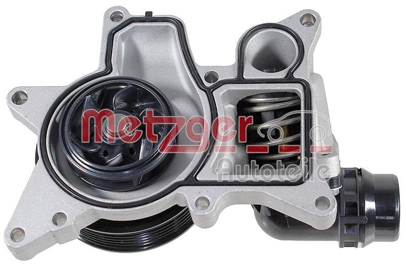 METZGER 4007046 Wasserpumpe f&uuml;r BMW MIT THERMOSTAT UND K&Uuml;HLMITTELGEH&Auml;USE
