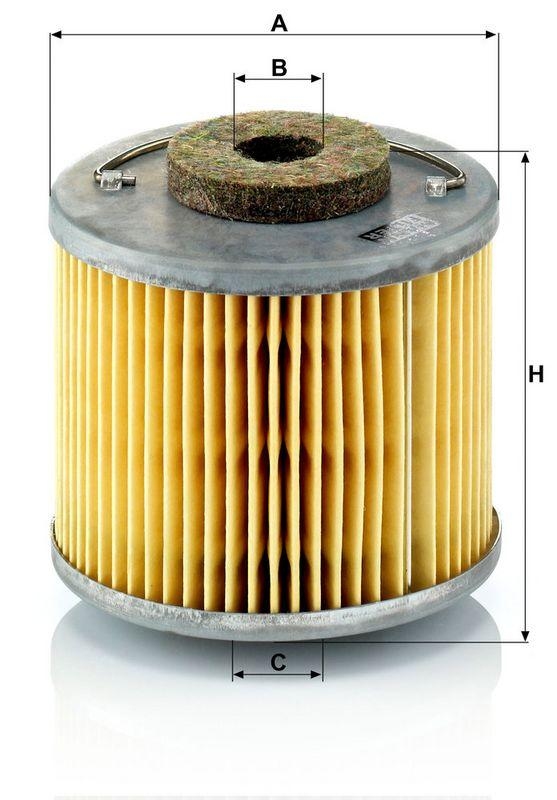 MANN-FILTER P 715 Kraftstoffilter f&uuml;r John Deere