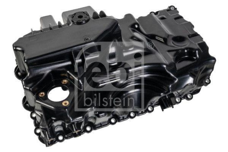 FEBI BILSTEIN 179835 Ölwanne mit Ölwannendichtung und Ölablassschraube für BMW