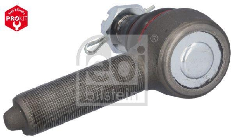 FEBI BILSTEIN 27207 Spurstangenendst&uuml;ck mit Kronenmutter und Splint f&uuml;r RENAULT (RVI)