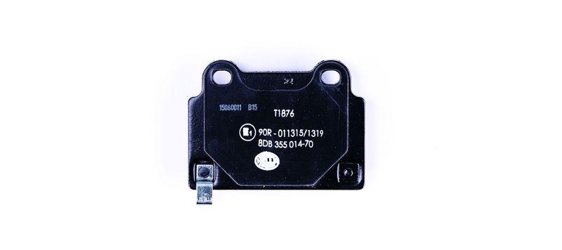 HELLA 8DB 355 014-701 Bremsbelagsatz, Scheibenbremsbelag f&uuml;r MITSU. LANCER (CY/ZA)