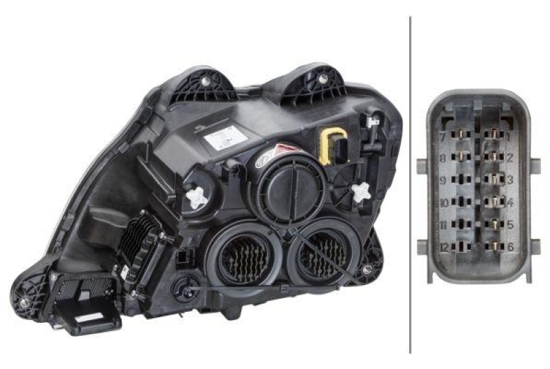 HELLA 1EX 010 116-721 Heckscheinwerfer rechts Hybrid DAF