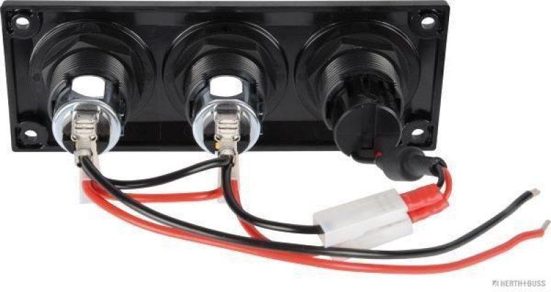 HERTH+BUSS 51306874 Steckdose 12 V - 24 V, 3600 mA