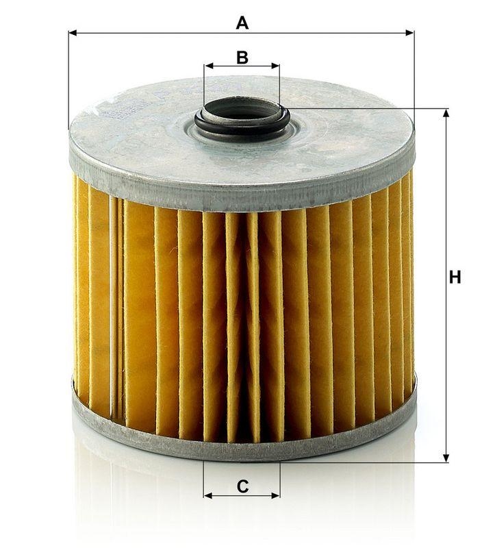 MANN-FILTER P 923/1 x Kraftstoffilter f&uuml;r DAF