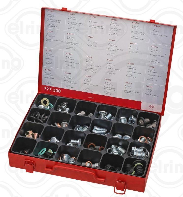 ELRING 777.100 Sortiment &Ouml;lablassschraube