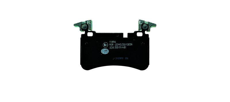 HELLA 8DB 355 014-811 Bremsbelagsatz, Scheibenbremsbelag für MB