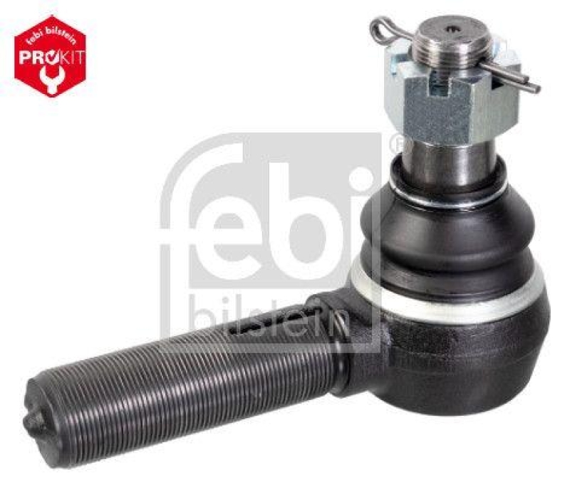 FEBI BILSTEIN 35662 Spurstangenendst&uuml;ck mit Kronenmutter und Splint f&uuml;r Volvo
