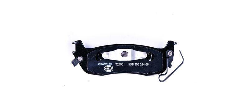 HELLA 8DB 355 024-681 Bremsbelagsatz, Scheibenbremsbelag