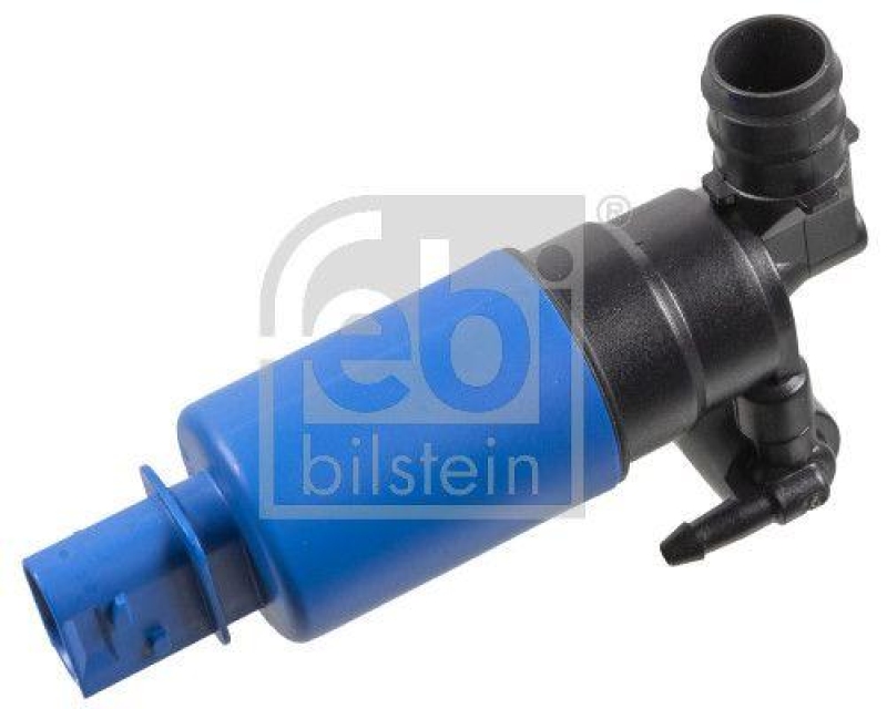 FEBI BILSTEIN 181987 Waschwasserpumpe f&uuml;r Scheiben- und Scheinwerferreinigungsanlage, mit Dichtring f&uuml;r Volvo