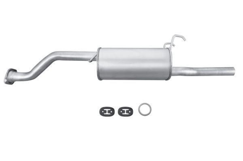 HELLA 8LD 366 030-451 Endschalldämpfer HONDA