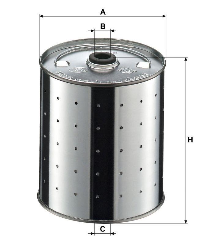 MANN-FILTER PF 1155 x &Ouml;lfilter f&uuml;r Mercedes-Benz